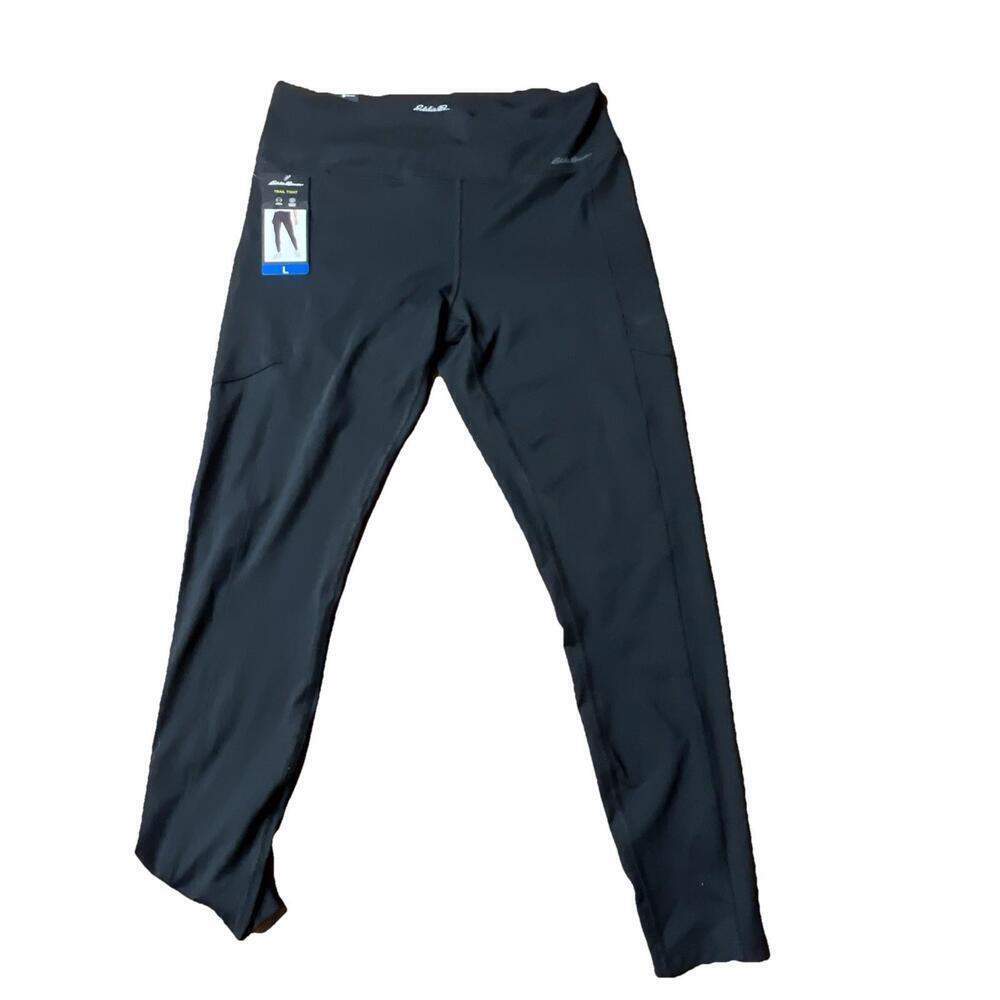 Eddie Bauer Black Women's Pants - Size L. BS